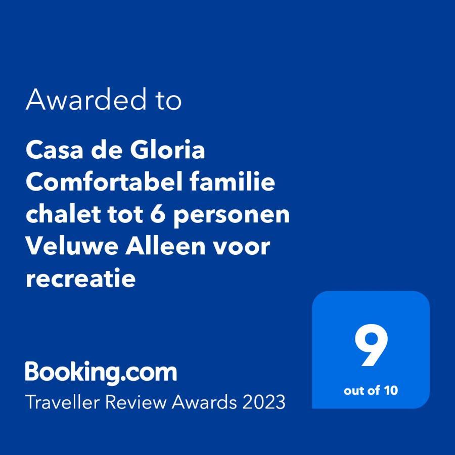 Comfortabel En Gezellig Familie Chalet Tot 6 Personen Op De Veluwe Bungalowpark De Kern Putten Exteriér fotografie
